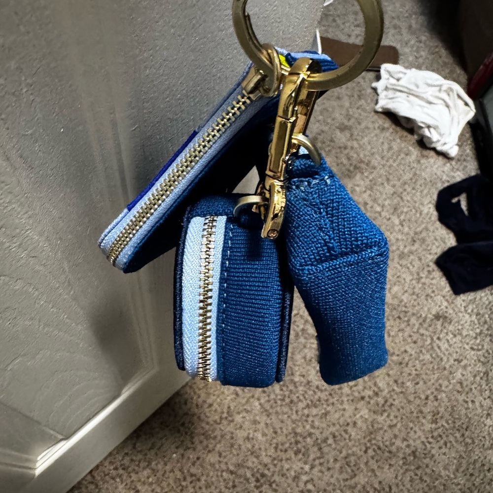 Rothy's Blue Keychain Set